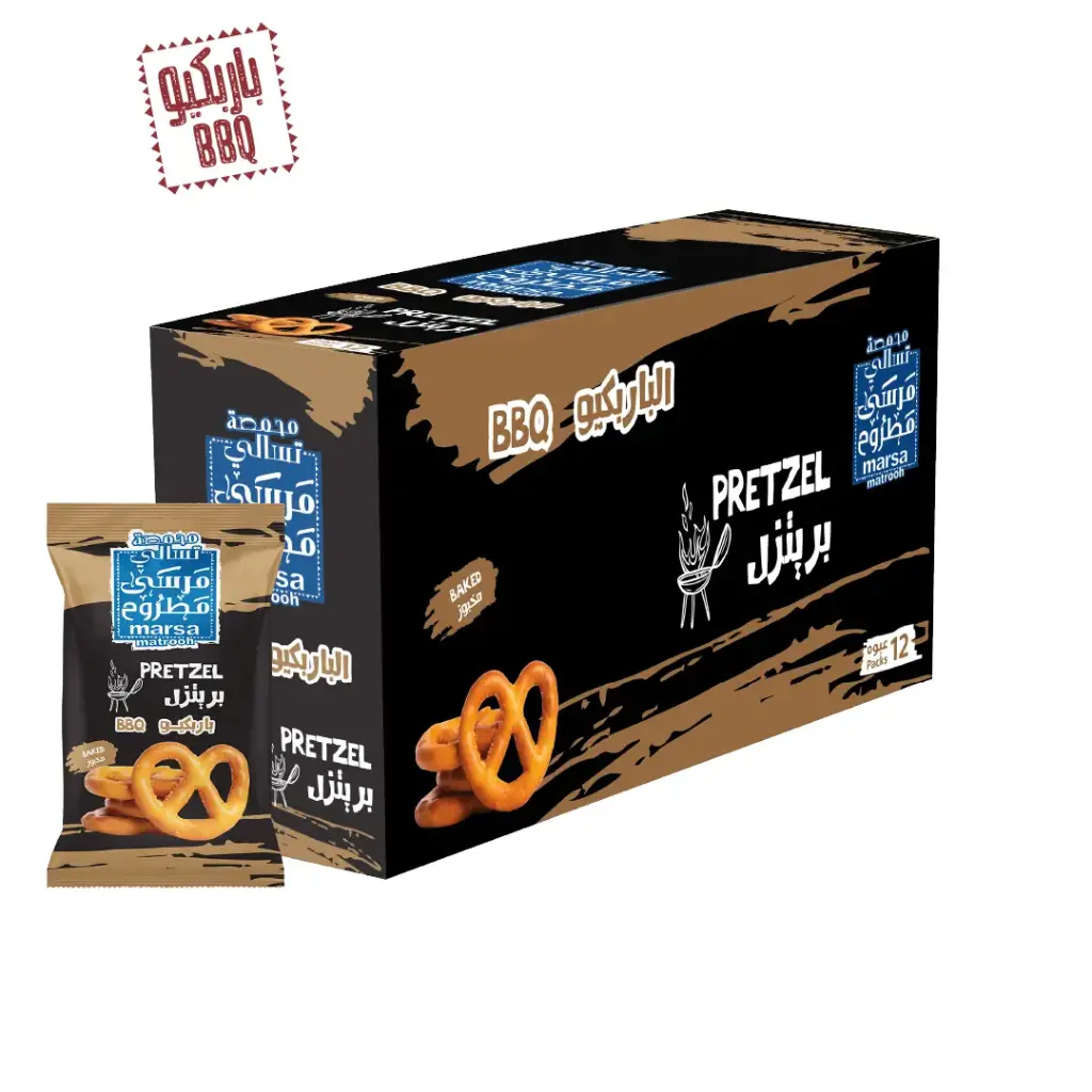 بريتزل باربكيو 25 جرام 12PC