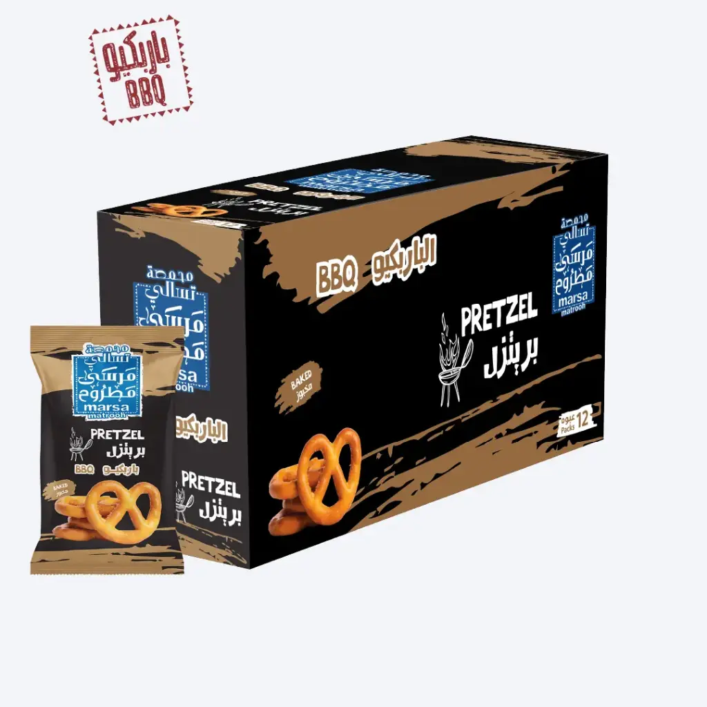 Pretzel BBQ 25g 12PC Box