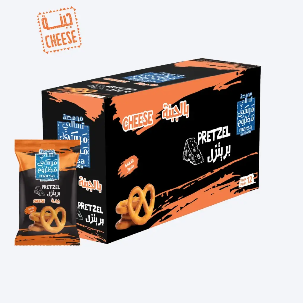 بريتزل جبنة 25 جرام 12PC