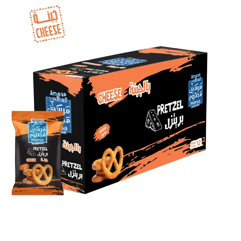بريتزل جبنة 25 جرام 12PC