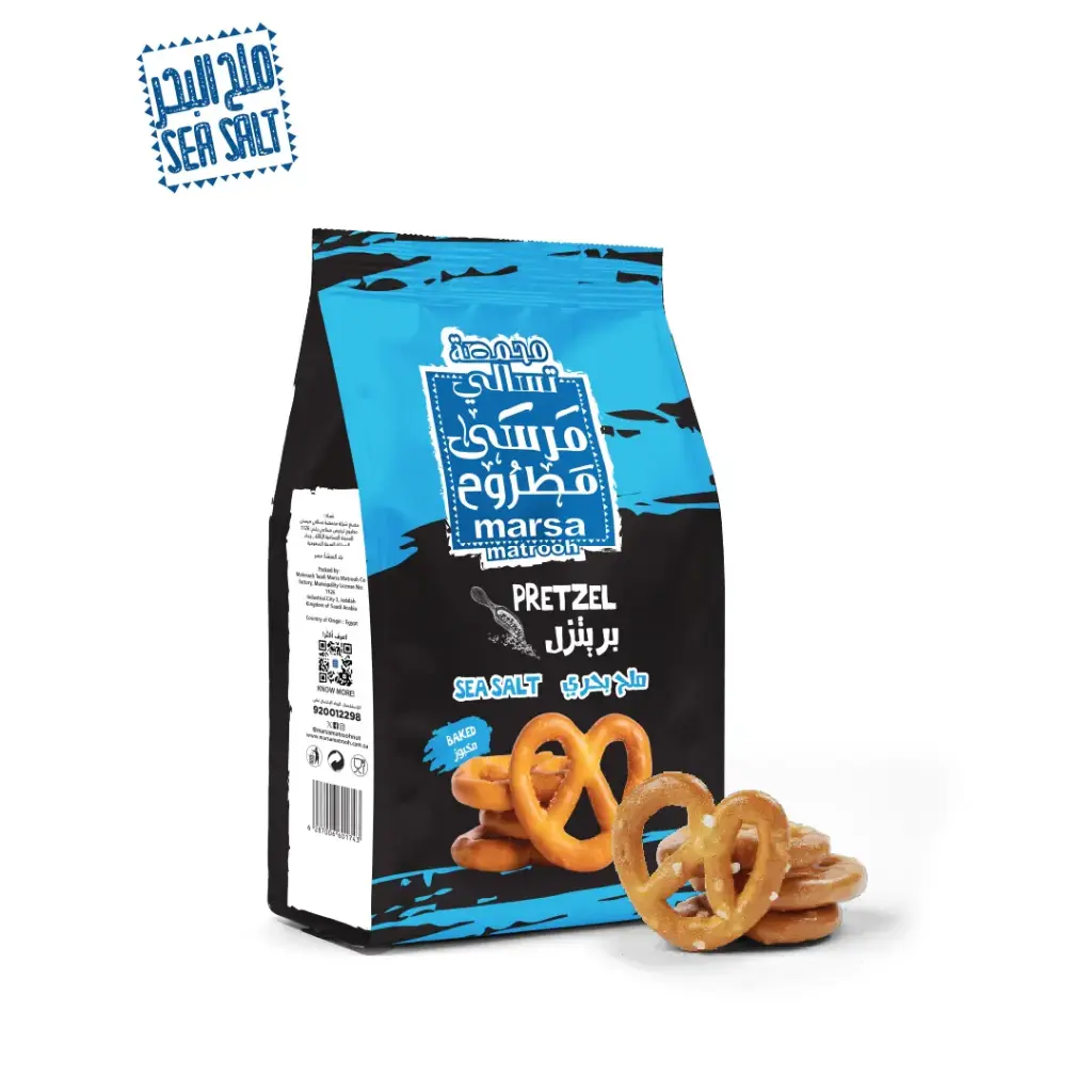 Sea Salt Pretzel 125g PC