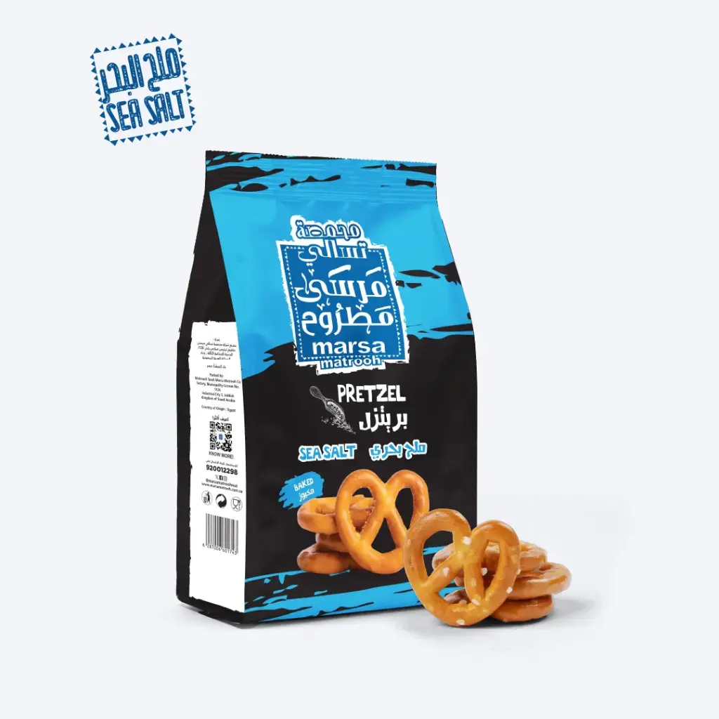 Sea Salt Pretzel 125g PC