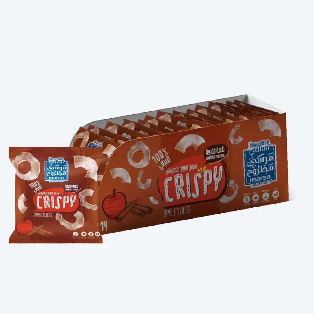 Crispy Apple Slices with Cinnamon Box