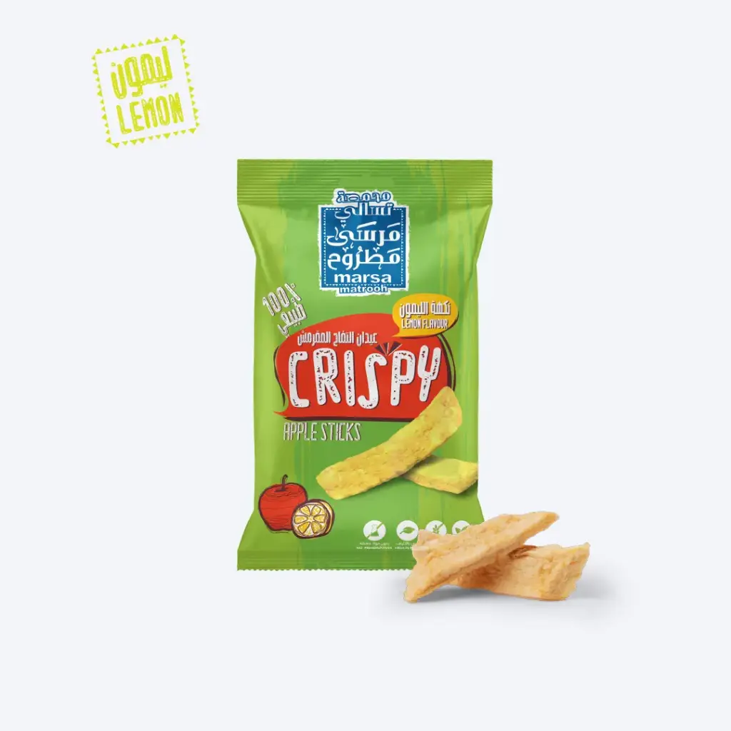Crispy Apple Sticks with Lemon 20g PC