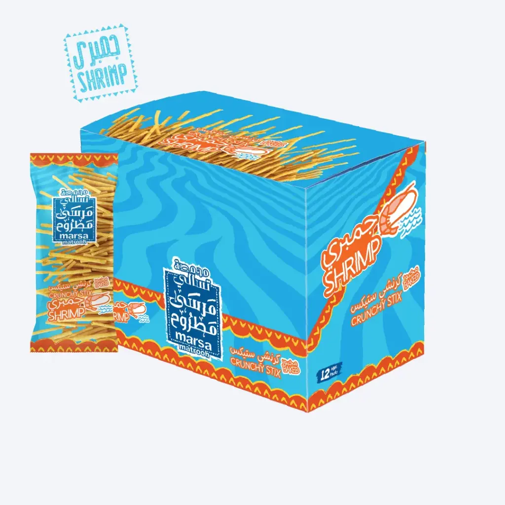 Crunchy Sticks Shrimp 15g Box