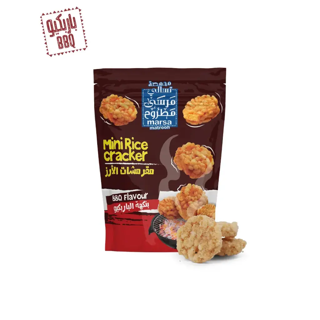 BBQ Rice Crackers Crisp 80g PC
