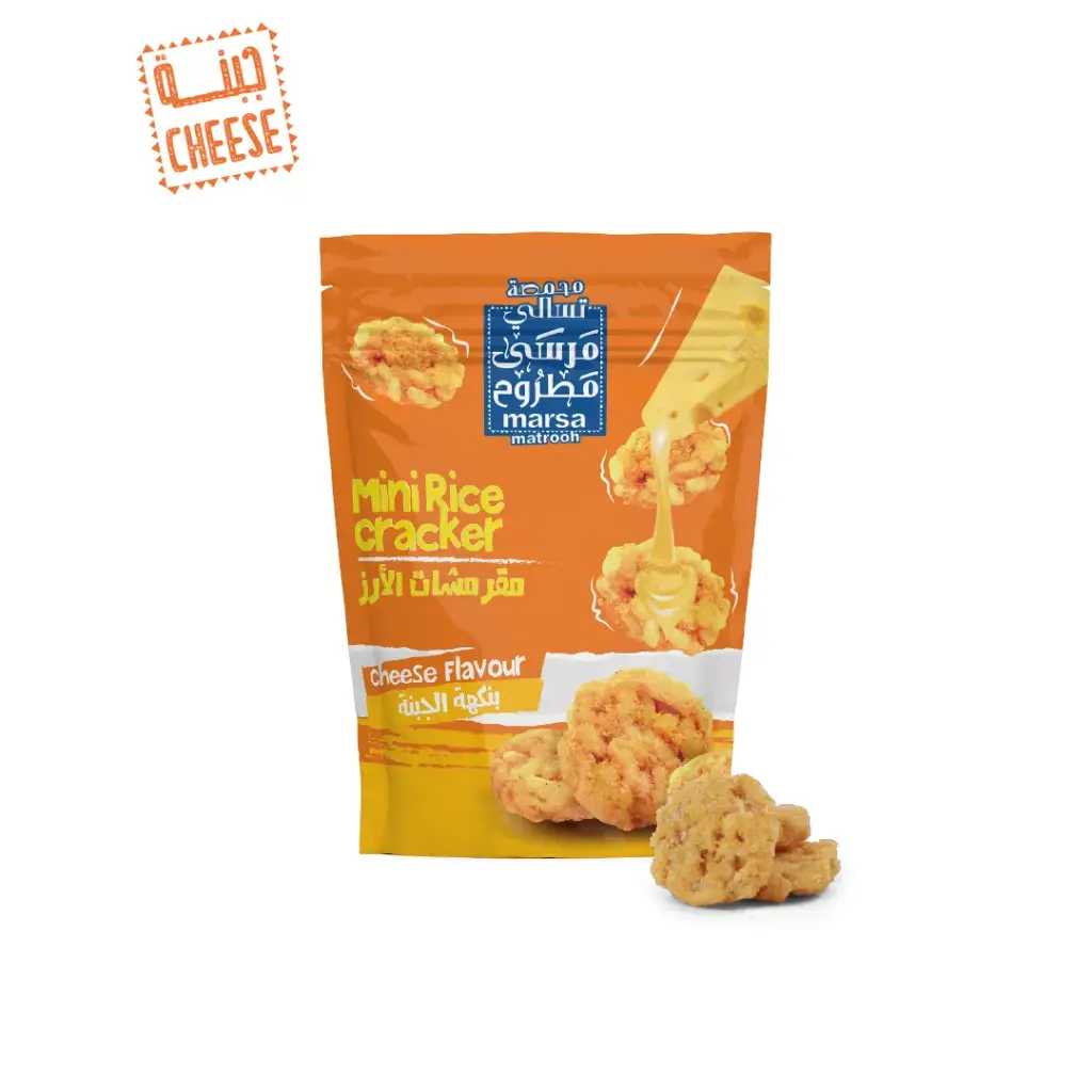 Cheese Rice Crackers Crisp 80g PC