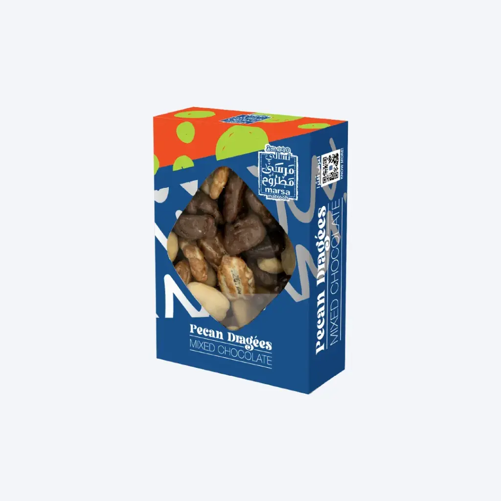 Mixed Chocolate Pecan Dragees 350g