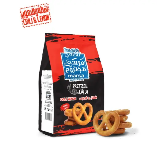 Chili & Lemon Pretzel 125g PC