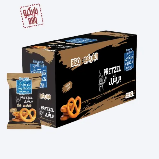 [SK_0260] Pretzel BBQ 25g 12PC Box